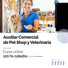 Curso online Auxiliar comercial de Pet Shop y Veterinaria